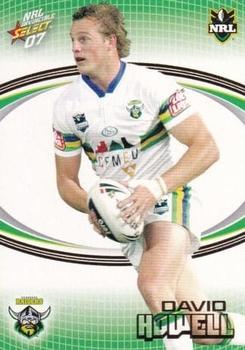 2007 Select NRL Invincible #029 David Howell Front